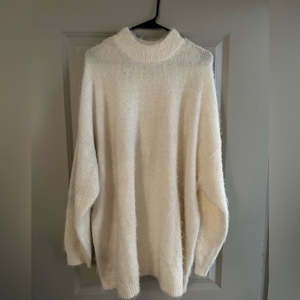 Ivory Over Sized Sweater